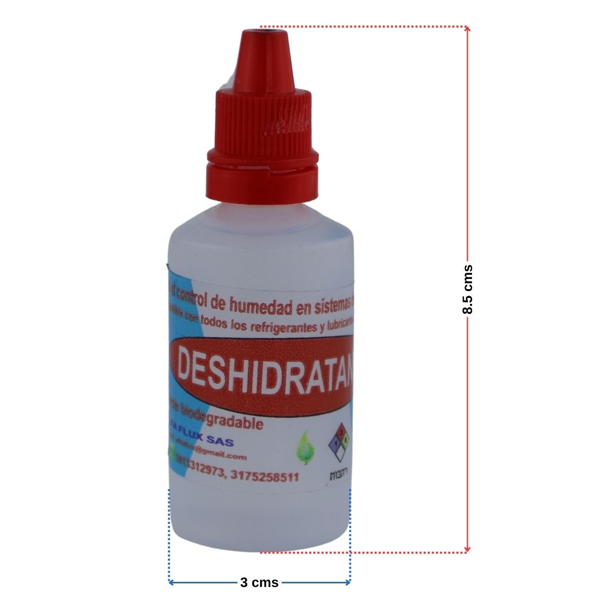 Deshidratante eliminador de humedad para refrigeracion X 30ml 2 Deshidratante eliminador de humedad para refrigeracion X 30ml - Imagen 2