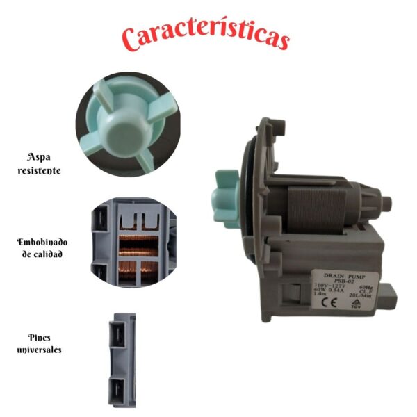 caracteristicas de la bomba