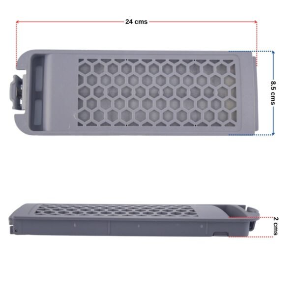 Filtro atrapamotas gris lavadora Samsung Wobble - Imagen 2