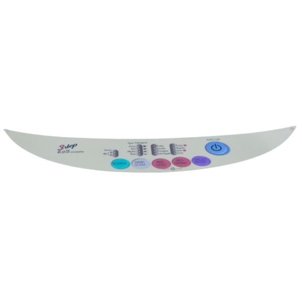 Calcomanía del tablero lavadora LG 3 step WF 5745 - Imagen 3