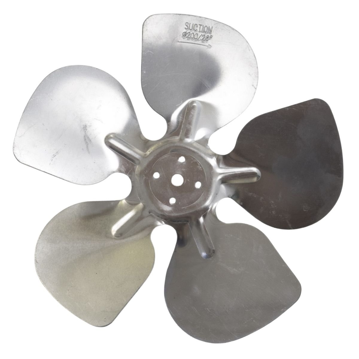 Aspa metálica 8 pulgadas para ventilador de condensador 1 Aspa metálica 8 pulgadas para ventilador de condensador