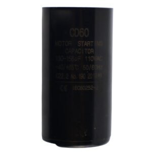 Capacitor de arranque 130uf-156uf para motores de 1/4hp y 1/3hp
