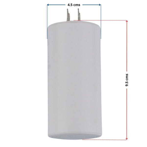 Capacitor 45uf plastico universal para lavadoras digitales - Imagen 2
