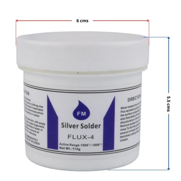Fundente FM para soldar tuberia de cobre o hierro 114g - Imagen 2