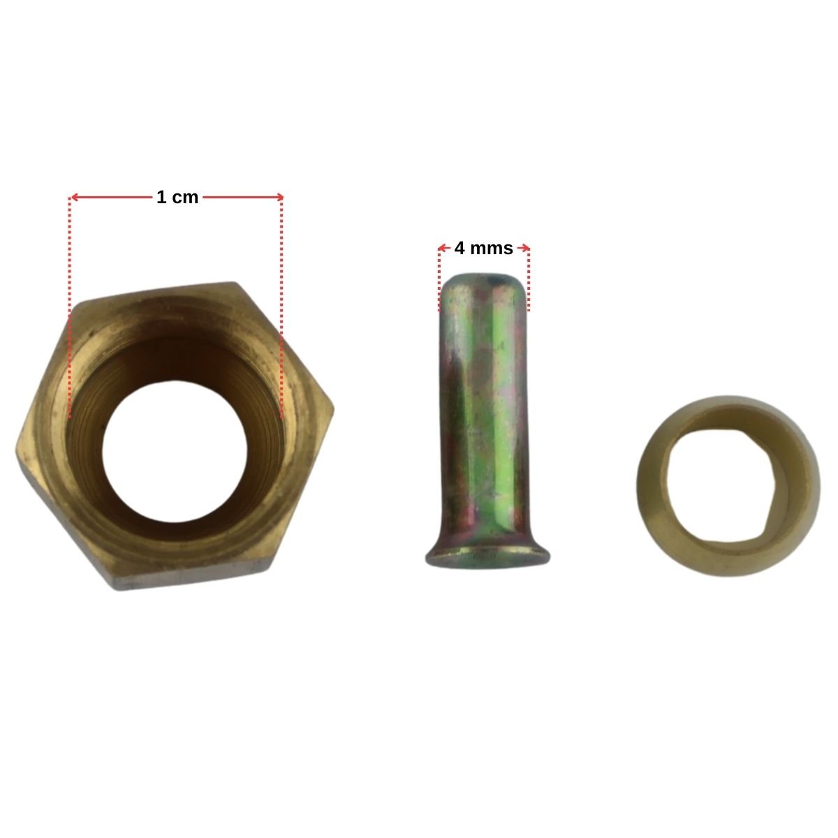 Racor de 1/4 metálico para nevecon 2 Racor de 1/4 metálico para nevecon - Imagen 2