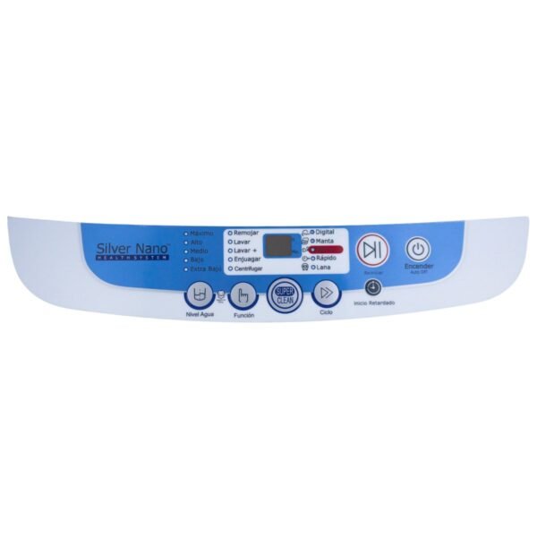 Calcomania Silver Nano lavadora Samsung