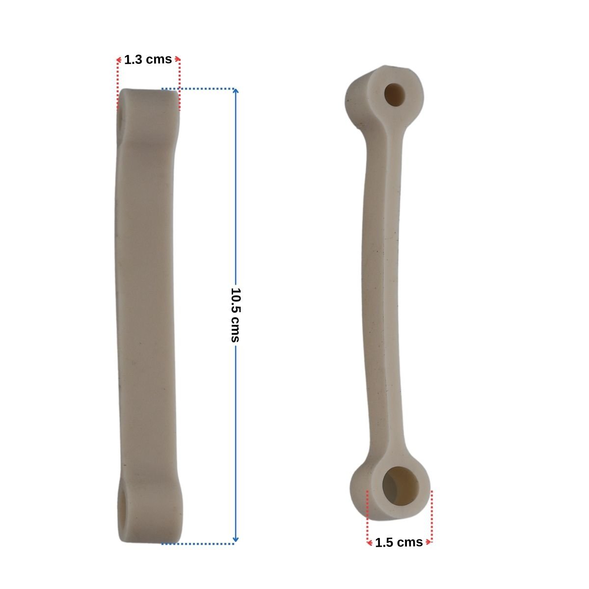Ligas tirantes beige amortiguador de lavadoras 10cms X 4unidades 2 Ligas tirantes beige amortiguador de lavadoras 10cms X 4unidades - Imagen 2