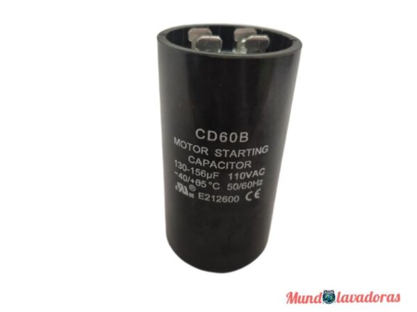 Capacitor de arranque 130-156 microfaradios