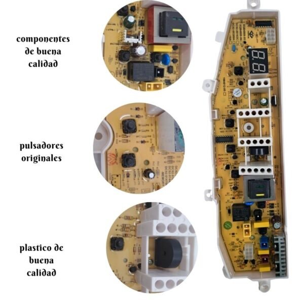 Tarjeta para lavadora samsung reloj al lado - Imagen 4