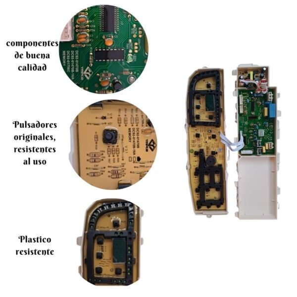 tarjeta para lavadora
