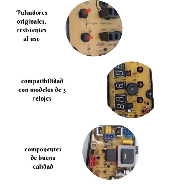 Tarjeta Electrónica Lavadora Whirlpool China 3 Relojes - Imagen 4