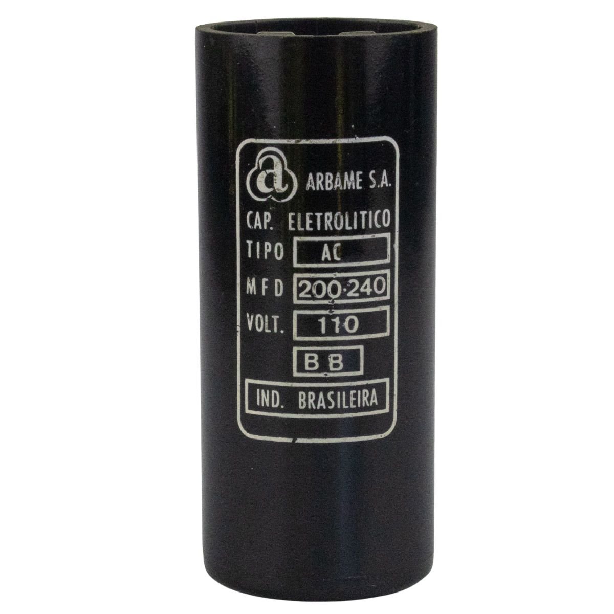 Capacitor de arranque 200uf-240uf motores de 1/2 hp 1 Capacitor de arranque 200uf-240uf motores de 1/2 hp