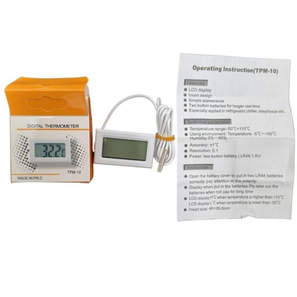 Termometro digital con sonda