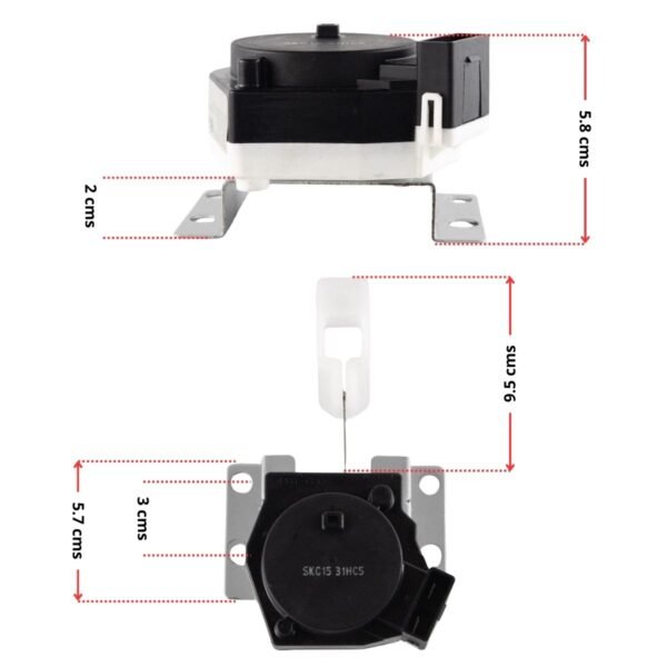 Drain motor DC31-20014C lavadora Samsung - Imagen 2
