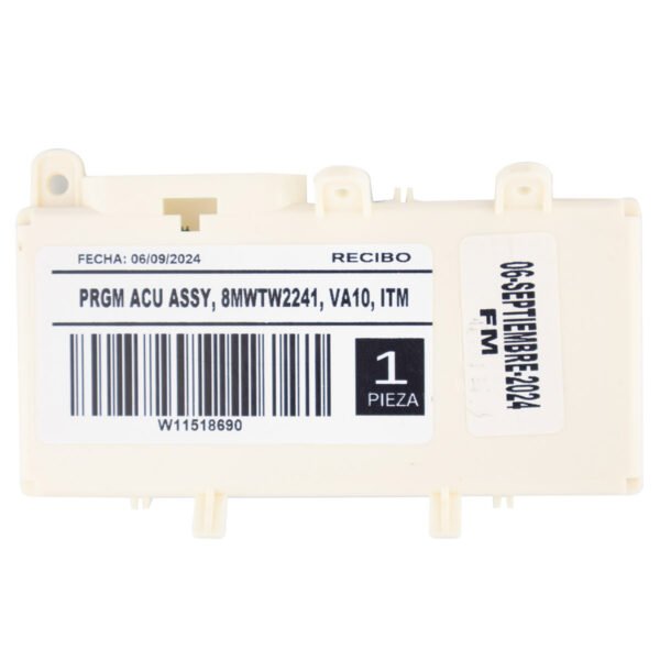 Tarjeta control panel de lavadora Whirlpool Batman 8MWTW2241 VA10 / W11518690 Original - Imagen 2