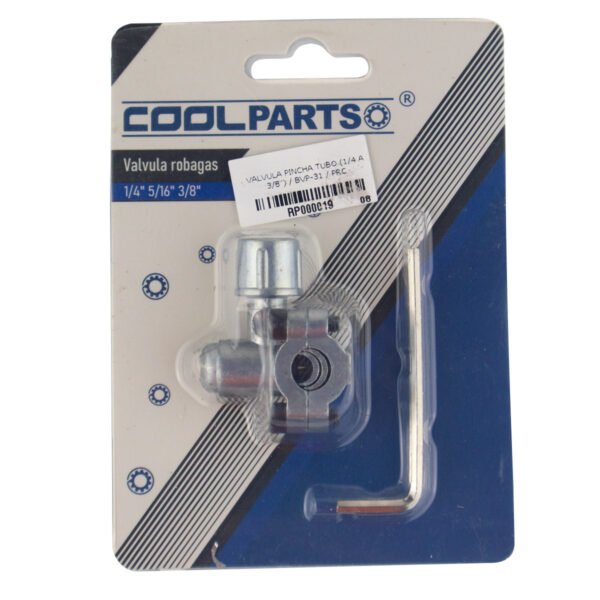 Valvula pincha tubo o robagas para tubos de 1/4"  5/16"  3/8" - Imagen 3