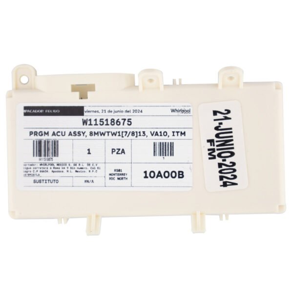 Tarjeta control panel de lavadora Whirlpool Batman 8MWTW17813 VA10 / W11518675-W11377421 Original - Imagen 2