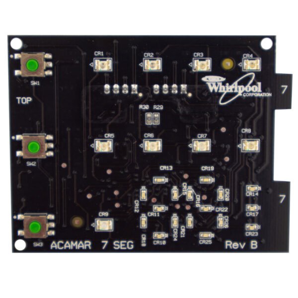Tarjeta de control negra lavadora whirlpool original - Imagen 2