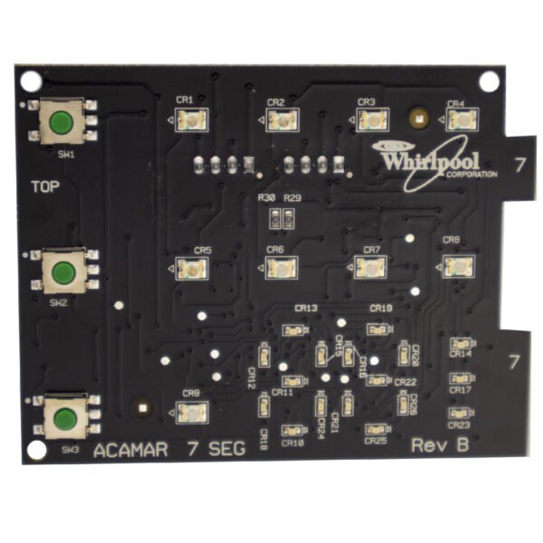 Tarjeta de control central lavadora Haceb Atlas panel trasero de 18Kg original - Imagen 4