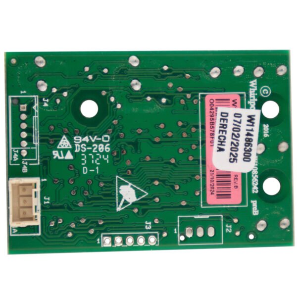 Tarjeta de control lavadora Haceb Atlas de 18Kg, lateral derecho original - Imagen 4