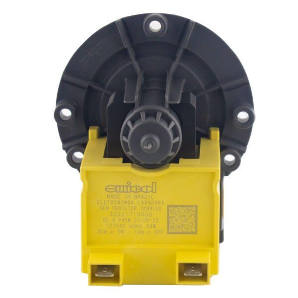 Bomba de drenaje emicol  para lavadoras digitales 34 Watts - Imagen 3