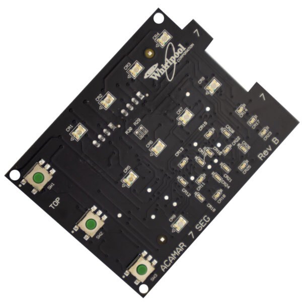 Tarjeta de control central lavadora Haceb Atlas panel trasero de 18Kg original - Imagen 5