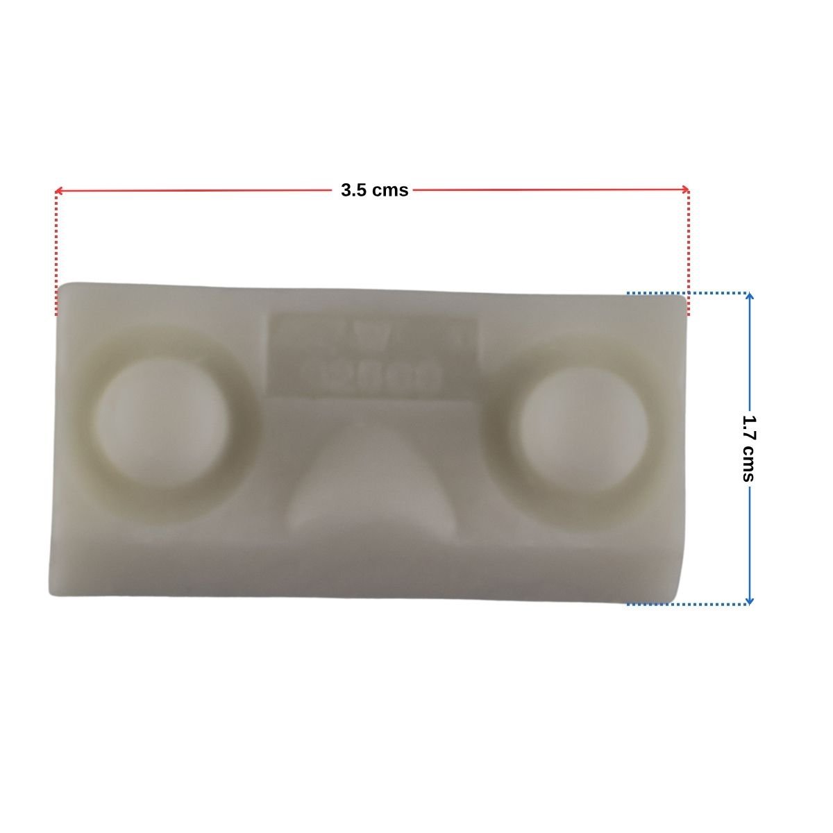 Deslizadores cuadrados para lavadora Whirlpool Americana 2 Deslizadores cuadrados para lavadora Whirlpool Americana - Imagen 2