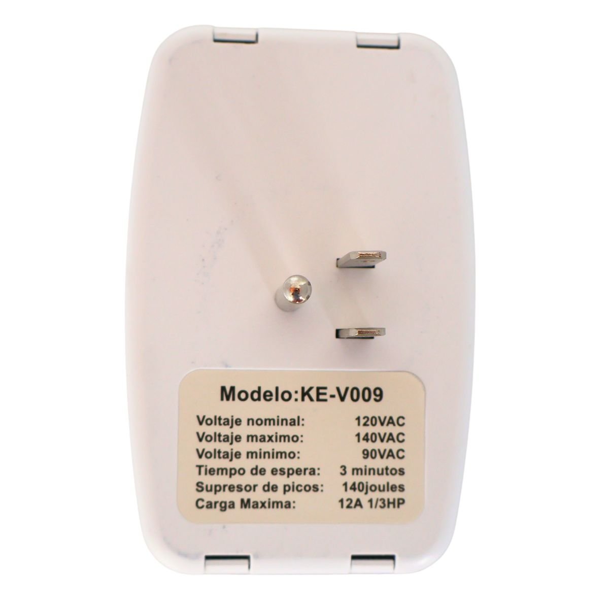 Supresor de picos protector de voltaje para lavadoras y neveras 12A 3 Supresor de picos protector de voltaje para lavadoras y neveras 12A - Imagen 3