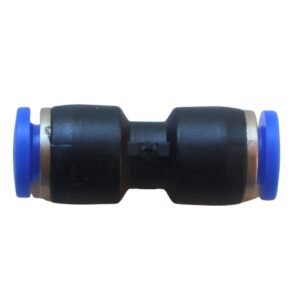 Unión de 1/4 a 1/4 plástica para tubería de nevecon