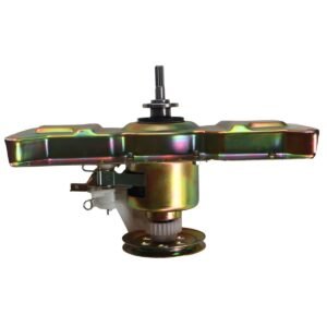 Transmision cuello alto lata dorada 8 huecos 6 tornillos Whirlpool, Electrolux, Challenger, Kalley, Abba, entre otras