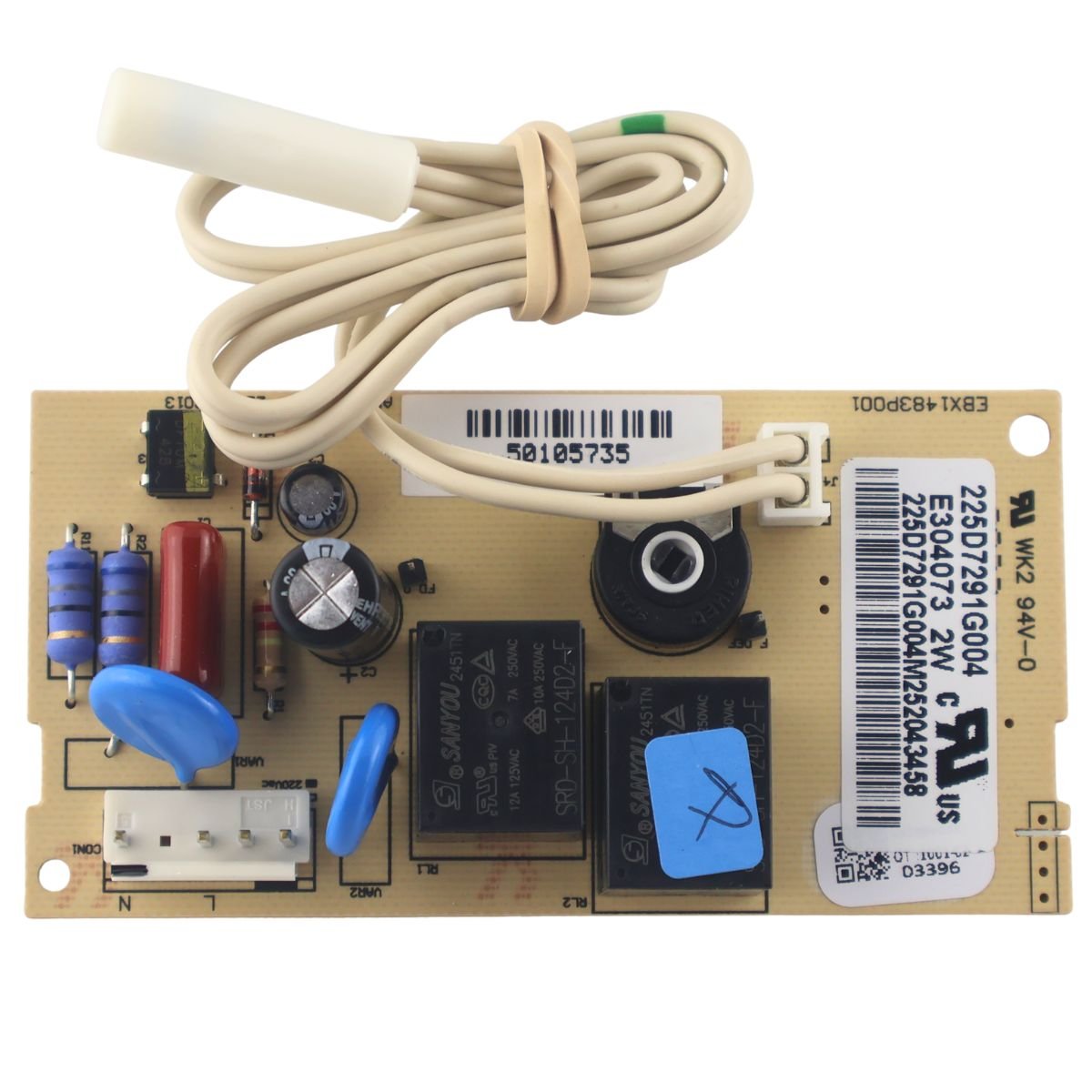 Tarjeta control panel nevera mabe centrales 225D7291G004 Original 1 Tarjeta control panel nevera mabe centrales 225D7291G004 Original